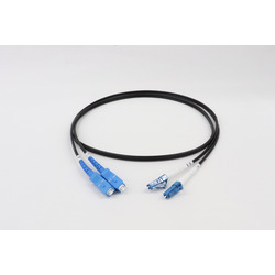 アルプシステムズ アーマード光パッチコード 2心 SM LC/LC 20m 黒(ALPJ-ARM-2SM-LC/LC-2) 取り寄せ商いもの