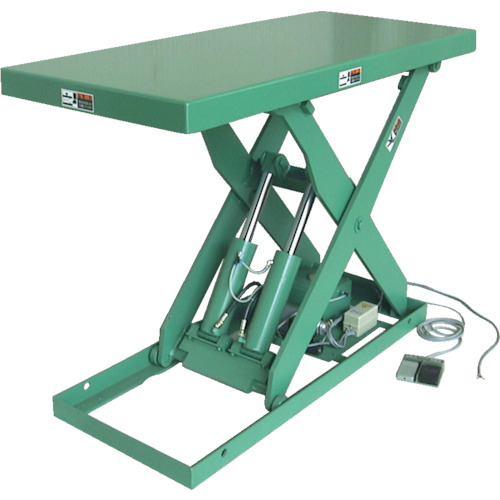 河原 標準リフトテーブル 1.5KW 1台(K-1012-1.5) 取り寄せ商品