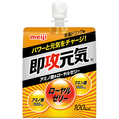 明治 即攻元気ゼリー アミノ酸&amp;ローヤルゼリー 180g 1セット(36個)(4902777379784 x36) 取り寄せ商品