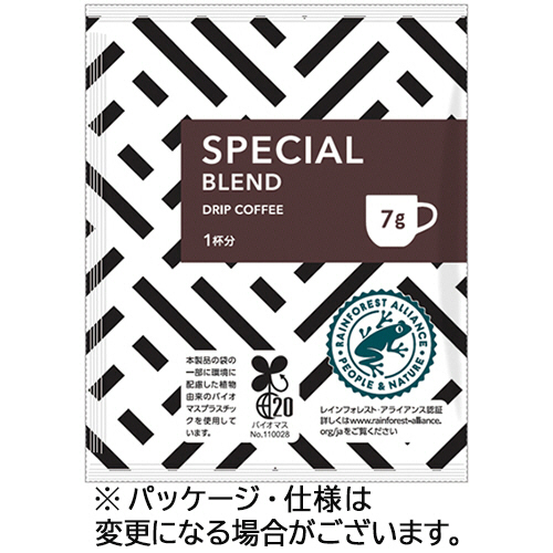 ユニカフェ ドリップコーヒー オリジナル スペシャルブレンド 7g 1セット(400袋:100袋(4960891503331 x4) 取り寄せ商品