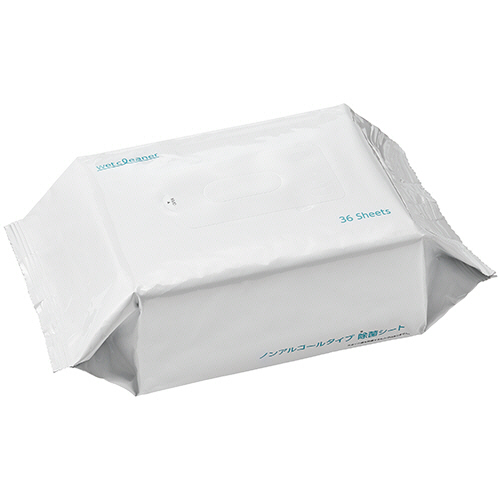TPS 再生材入り除菌おそうじシート ノンアルコールタイプ 1セット(648枚:36枚×18パック)(4582796051115 x18) 取り寄せ商品