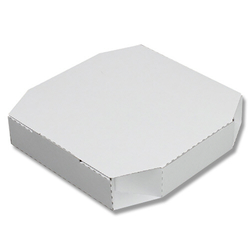 シモジマ 食品容器 Nピザ箱 S(8インチ用) 白 1セット(100枚:10枚×10パック)(4901755650983 x10) 取り寄せ商品