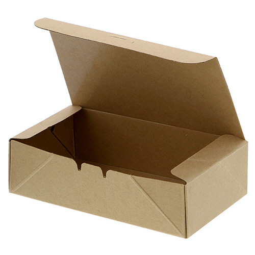 シモジマ 食品容器 ネオクラフト コンパクトボックス S 1セット(200枚:20枚×10パック)(4901755658743 x10) 取り寄せ商品