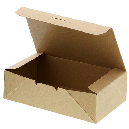 シモジマ 食品容器 ネオクラフト コンパクトボックス M 1セット(200枚:20枚×10パック)(4901755658798 x10) 取り寄せ商品