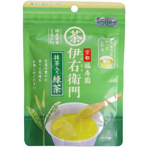 宇治の露製茶 伊右衛門 抹茶入インスタント緑茶 40g 1セット(36パック)(4901046781051 x36) 取り寄せ商品 19,115円