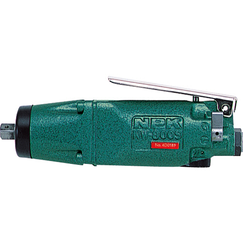 日本ニューマチック工業 NPK ワンハンマインパクトレンチ ストレートタイプ 20002 1台(NW-800S) 取り寄せ商品