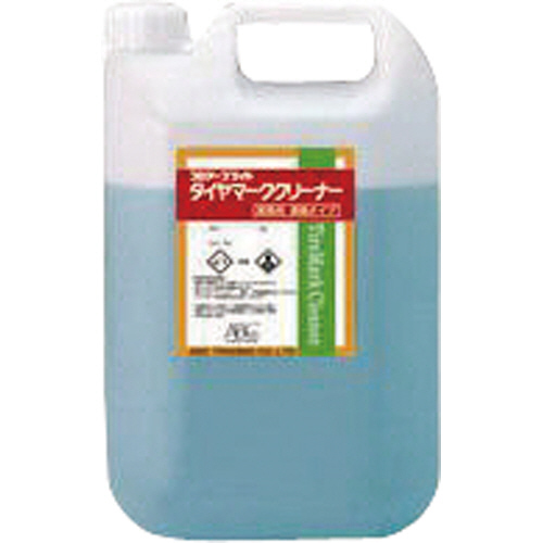 エービーシー商会 フロアーブライト タイヤマーククリーナー 濃縮タイプ 4.5KG 1缶(BPBTMN4) 取り寄せ商品