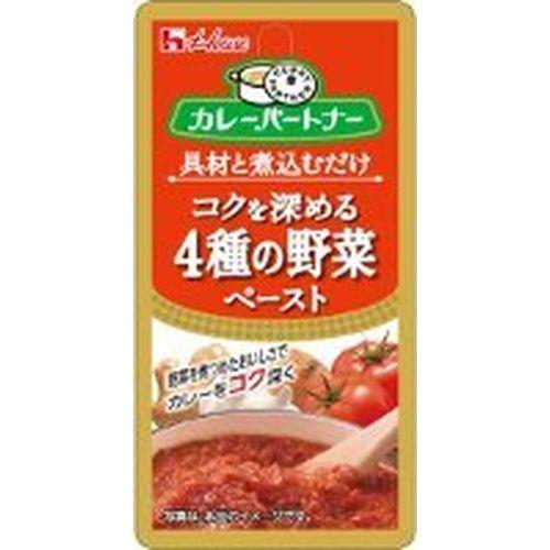 ハウス食品 カレーＰ４種の野菜ペースト３８ｇ（80セット）(0000045130724 ×80) 取り寄せ商品