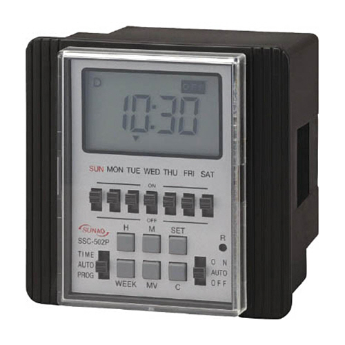 スナオ電気 カレンダータイマー 1台(SSC-502P) 取り寄せ商品