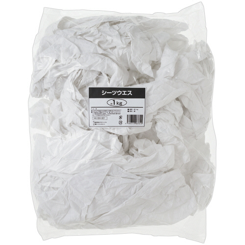 クラフトマン 綿シーツウエス 1kg 1セット(10パック)(4560314967315 x10) 取り寄せ商品
