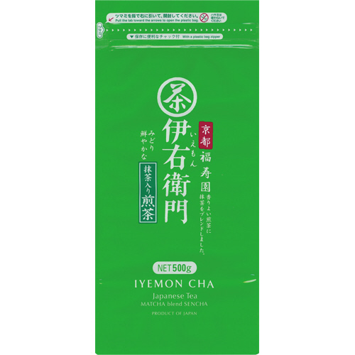 宇治の露製茶 伊右衛門 徳用抹茶入り煎茶 500g 1セット(3袋)(4901046631318 x3) 取り寄せ商品 10,604円