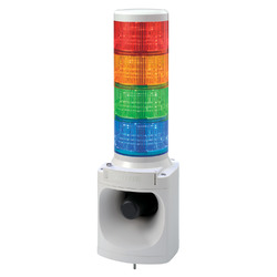 パトライト LKEH-410FA-RYGB LED積層信号灯付き電子音報知器 LKEH-FA 取り寄せ商品