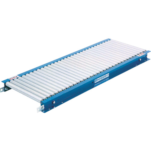 中心的コンベアー スチールローラコンベヤMMR2808 500W×60P×1000L 1台(MMR2808-500610) 取り寄せ商いもの