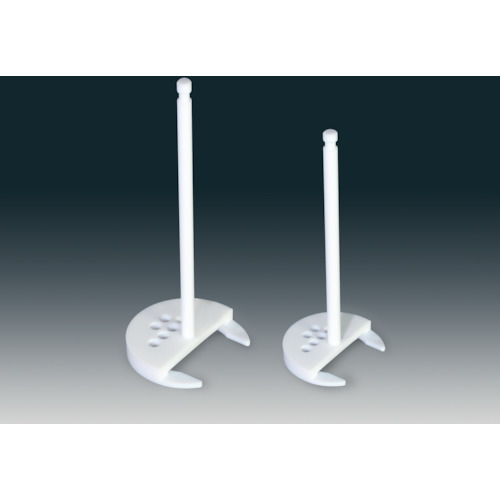 フロンケミカル フッ素樹脂(PTFE)ウェハー洗浄ホルダー 2インチ用 1本(NR0234-001) 取り寄せ商品