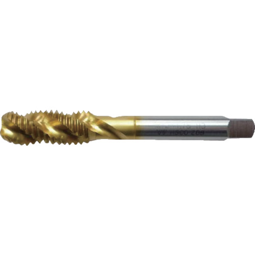 イシハシ精工 TINコバルトスパイラルタップ M20×2.5 1本(TCOSPT-M20X2.5) 取り寄せ商いもの