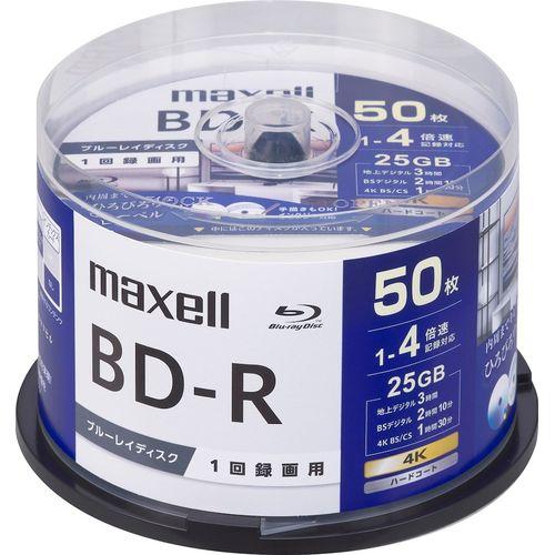 Ｍａｘｅｌｌ 録画用ブルーレイディスクBD-R 50枚パック 6セット(4902580796471 x6) 取り寄せ商品
