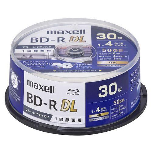Ｍａｘｅｌｌ 録画用ブルーレイディスクBD-R 30枚パック 12セット(4902580797041 x12) 取り寄せ商品