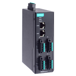 ＭＯＸＡ 4ポートアドバンスドModbusゲートウェイRJ45×25ピンTブロック(MGATE MB3470-TB-G2) 取り寄せ商品