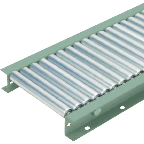 太陽工業 φ28スチールローラーコンベヤ 1台(A2812-500-30-1500) 取り寄せ商品