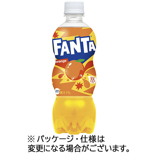 コカ・コーラ ファンタ オレンジ 500ml ペットボトル 1セット(48本:24本×2ケース)(4902102076395 x48) 取り寄せ商品