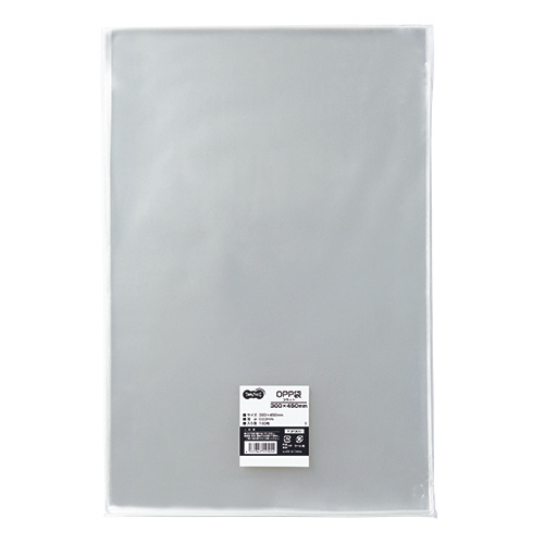 TPS OPP袋 フラット 300×450mm 1セット(1000枚:100枚×10パック)(4571347157024 x10) 取り寄せ商品