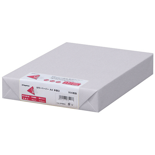 長門屋バス発着場 Color Paper A4 中厚口 藤 1仕かける(1000枚:500枚×2冊)(4961411732644 x2) 取り寄せ商いもの