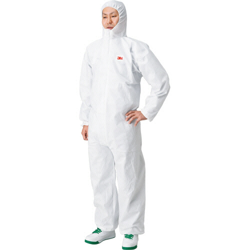 ３Ｍ 不織布 化学防護服 XLサイズ 1セット(20着)(4046719400423 x20) 取り寄せ商品