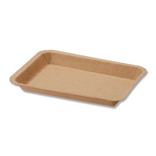 シモジマ 食品容器 クラフトフードトレー 12-17 1セット(1200枚:50枚×24パック)(4901755663181 x24) 取り寄せ商品
