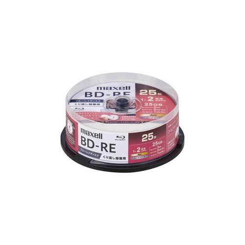 Ｍａｘｅｌｌ 録画用ブルーレイディスクBD-RE 25枚パック 8セット(4902580796501 x8) 取り寄せ商品