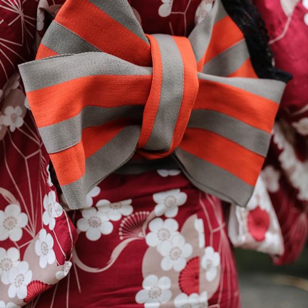 レディース浴衣 着物 仕立て上がり 洗える 桜の柄 9点セット 浴衣