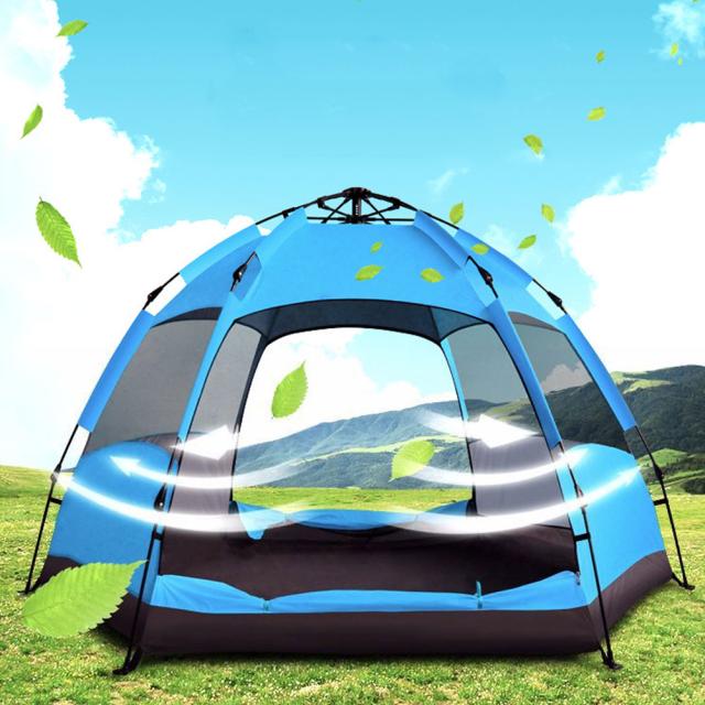 ワンタッチテント ビーチテント UVカット 3~5人用  簡単設営 軽量 日よけ 防水仕様 ファミリーテント ワンタッチテント ビーチテント UVカット 3~5人用 簡単設営 軽量 日よ