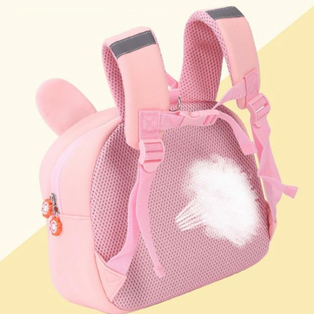 迷子防止リュック 子供用 バッグ リュックサック リュック バックパック キッズ　おしゃれ 幼児 通園バッグ 軽量 撥水 ダブルファスナー 迷子紐 ズレ防止 男の子 女の子 小学校 幼稚園 保育園　遠足 旅行 通学　動物 人気 かわいい 萌る_9