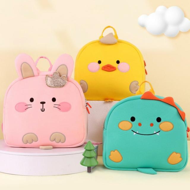 迷子防止リュック 子供用 バッグ リュックサック リュック バックパック キッズ　おしゃれ 幼児 通園バッグ 軽量 撥水 ダブルファスナー 迷子紐 ズレ防止 男の子 女の子 小学校 幼稚園 保育園　遠足 旅行 通学　動物 人気 かわいい 萌る_12