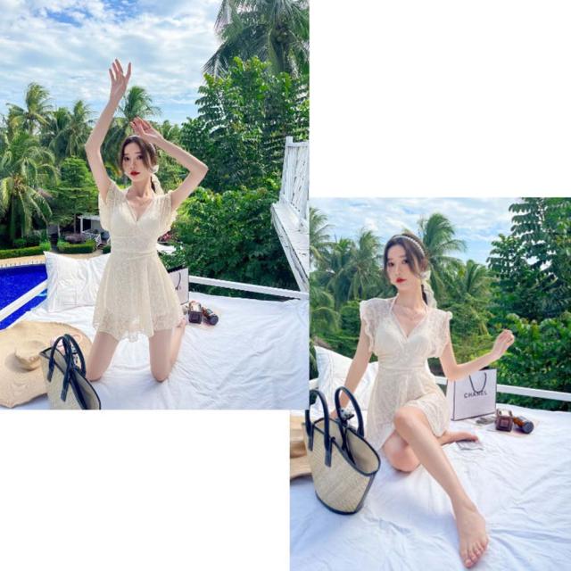 水着 ワンピース レディース 体型カバー 胸パッド付き 水着 人気 可愛い 海水浴 夏休み 可愛い水着 レディース水着 かわいい おしゃれ 海 温泉 旅行