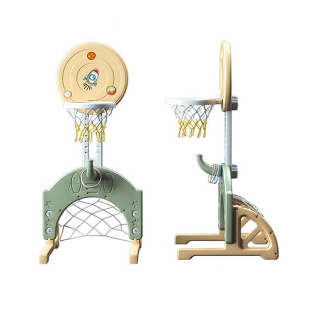 子供用バスケットボールフープ 2イン1 スポーツ ボール付き 高さ調整可能 サッカーゴール  プレゼント ギフト 贈り物 家庭用 室内 屋内 屋外 子供 キッズ ベビー 幼児 孫 おもちゃ ポータブル バスケットボール 2in1