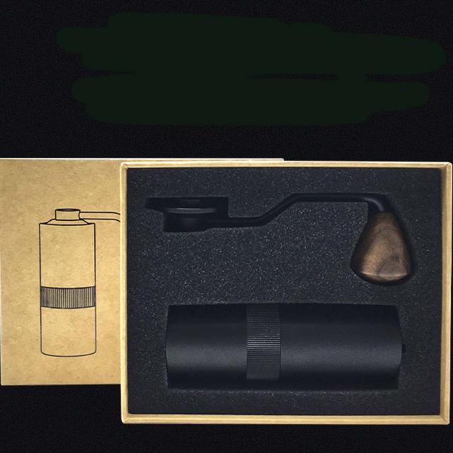 コーヒーミル 手動 容量15g 折り畳み式ハンドルス 内部調整可能設定 急速挽く 超細挽き 均一な粉末 ステンレス製 コーヒーミル 軽量 省力性 携帯 お手入れ簡単_6
