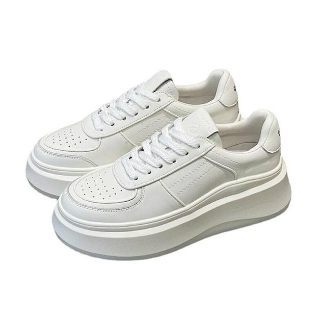 厚底スニーカー ヒールスニーカー レディース スニーカー シューズ カジュアルシューズ  ハイヒール 紐靴 運動靴　女性 スポーツ　 滑り止め 衝撃吸収性　通気性 ランニング 　歩きやすい