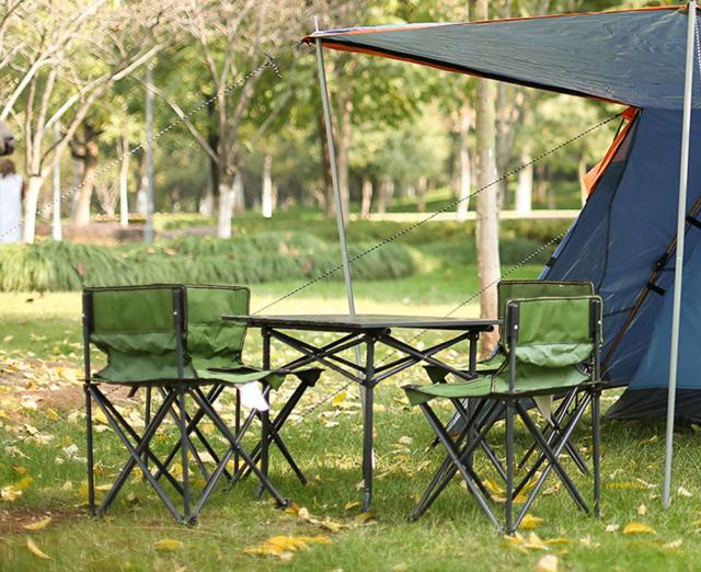 アウトドア 折りたたみアルミテーブル 軽量 コンパクト チェア いす