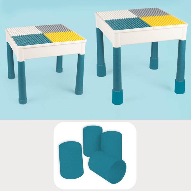 キッズデスク　キッズ テーブル　DIYおもちゃ　積む遊び　ブロック　おもちゃ 子供用　おもちゃ収納　おもちゃ  知育玩具 キッズ　組み立て式　　3歳以上_6