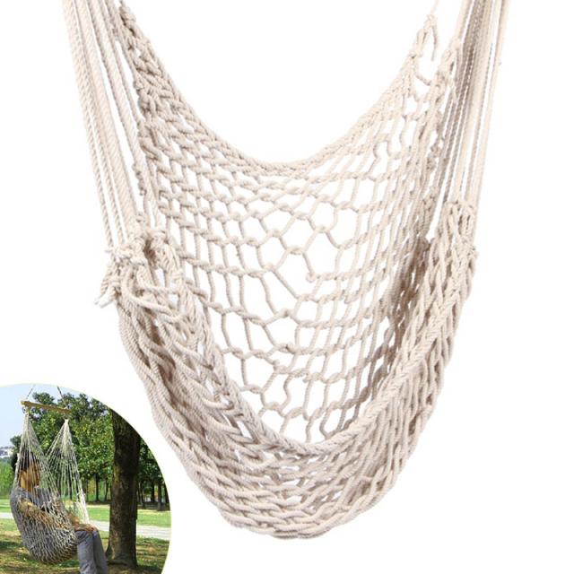 ハンモックチェア 吊り椅子 スイングハンモックチェア ロープチェア ハンギング  折りたたみ 軽量 携帯便利 学生寮ルームベッド ルームハンモック