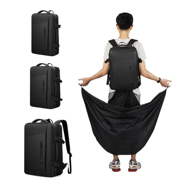 リュックサック 出張バッグノートパソコン鞄 バッグパック 通勤  カジュアル 収納簡単 PC収納バッグ　大容量　伸縮でき ビジネス