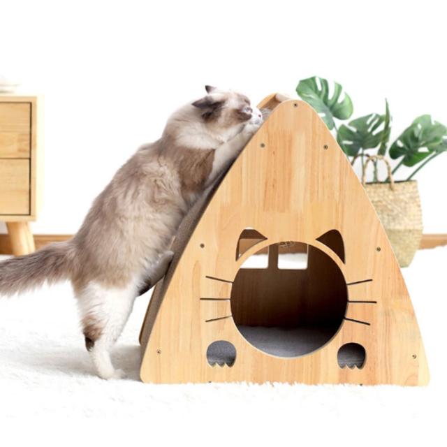 ペットハウス ベッド 猫用品 遊び ネコ用品 爪とぎ 猫 つめとぎ ねこ  爪とぎ 爪磨き 爪みがき 　運動不足改善 ストレス解消　家具傷防止 猫おもちゃ　ペット用品