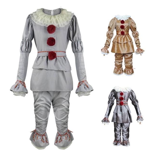 新品 映画 成人 子供 コスプレ衣装 cosplay ピエロ ペニーワイズ クリスマス コスチューム キャラクター仮装 ハロウィン イベント 変装 実物撮影 ステージ 舞台服 学園祭 6,529円