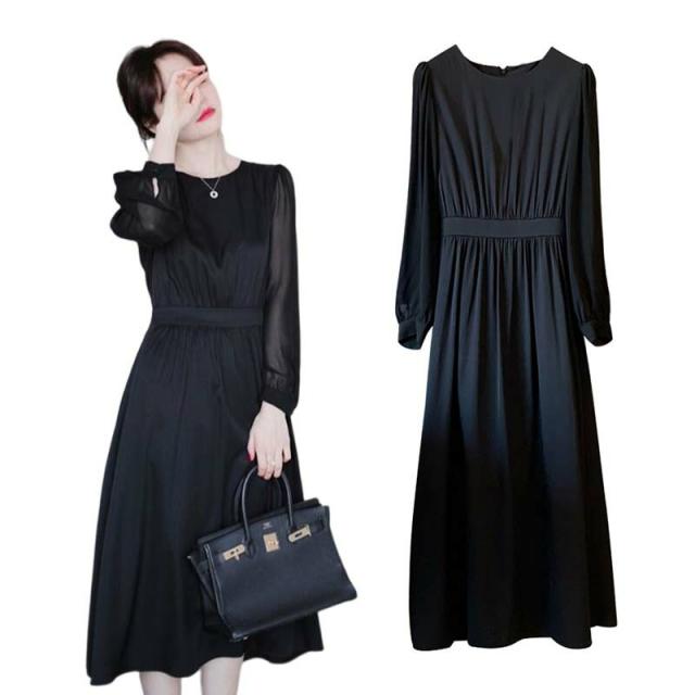 ワンピース  春 夏 秋  レディース プリーツワンピース ロング丈 ロングワンピース きれいめ ウエストリボン 着痩せ  おしゃれ 通勤 入園式 卒業式 パーティードレス 結婚式