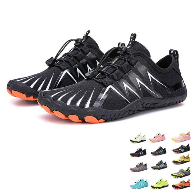 メンズ レディース マリンシューズ トレーニングシューズ ジム シューズ フィットネスシューズ ベアフット ランニングシューズ 水陸両用 柔軟 軽量 速乾 通気 軽い 疲れない ムレない トレラン ウォーター シューズ スニーカの通販は 6,560円