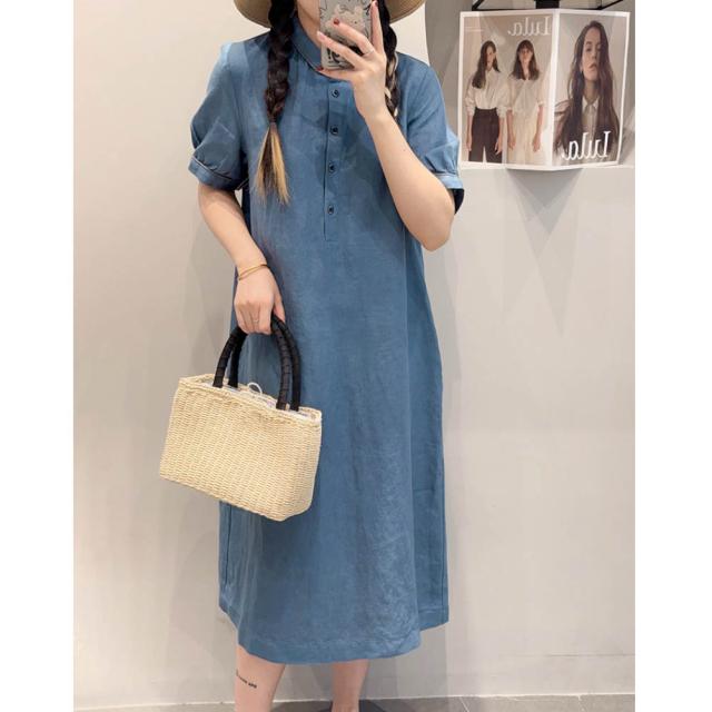 シャツワンピース レディース 綿 麻 ロングワンピース 半袖 折り襟 ボタン ワンピース リネン 大きいサイズ ゆったり 体型カバー リネンワンピース カジュアル オシャレ きれいめ 着痩せ オフィス シャツワンピ 通勤 送料無料