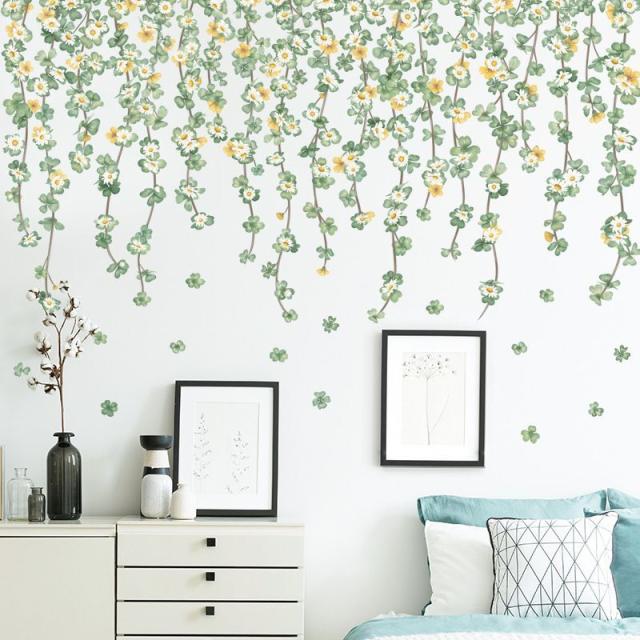 Hesperus ウォールステッカー d026 南国 自然 マーガレット インテリア 剥がせる シール 壁紙 送料無料の通販はau Pay マーケット Hesperus