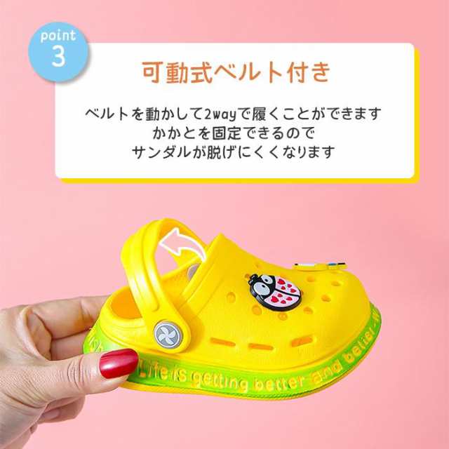 Crocs クロックス 子供 女の子 サンダル スリッパー ピンク 新品未使用