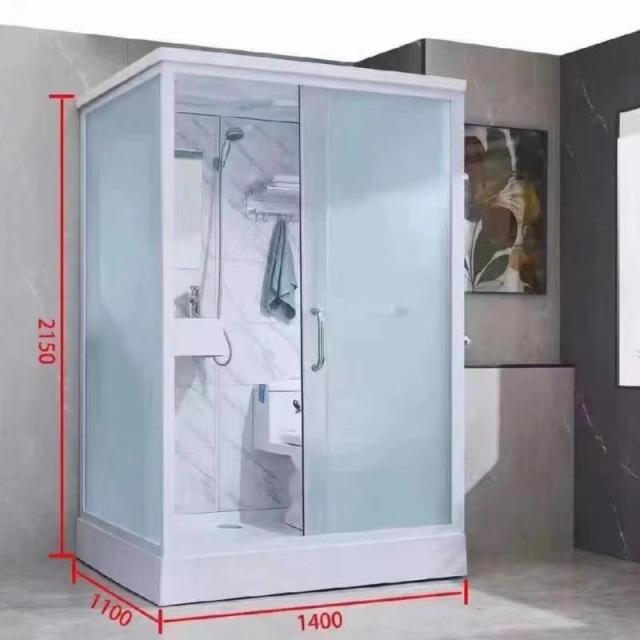 簡易浴室 トイレセット 簡易シャワー室 シャワーヘッド/ドア/ガラス 