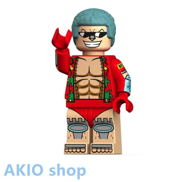 ワンピースブロックおもちゃ LEGO互換品 14点セット ルフィ サンジ